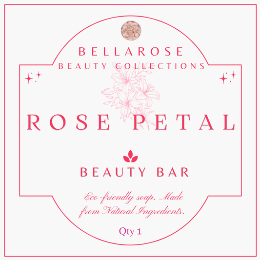 Rose Petal Beauty Bar 4.5oz