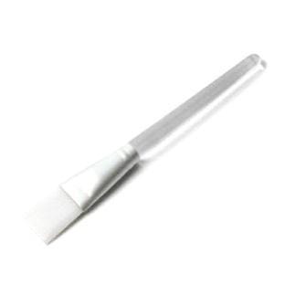 Clear silicon makeup brush
