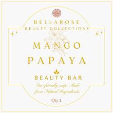 Load image into Gallery viewer, Mango Papaya Beauty Bar 4.5oz
