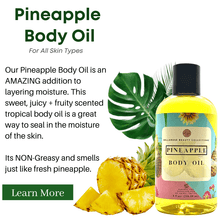 Load image into Gallery viewer, pineapple body oil
