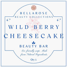 Load image into Gallery viewer, Wild Berry Cheesecake Beauty Bar 4.5oz
